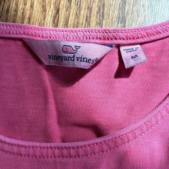 Vineyard Vines striped dress Nantucket red size M - Picture 3 of 4